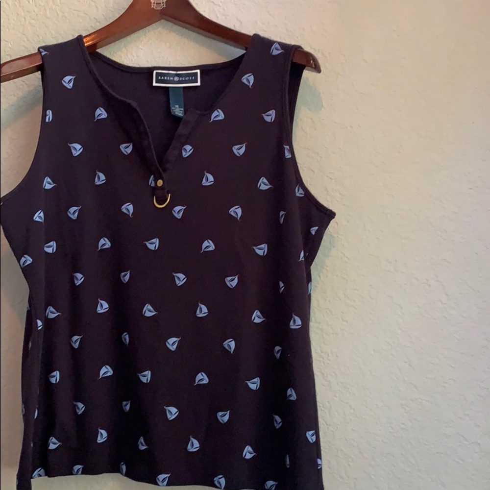 Karen Scott sleeveless top